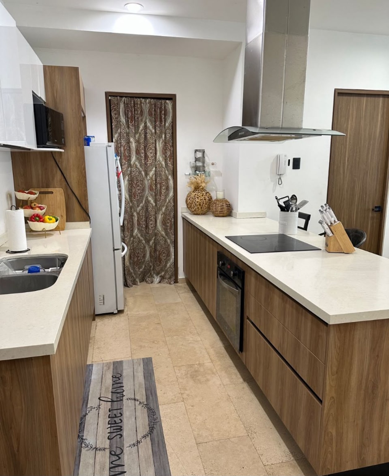 Cocina completamente equipada